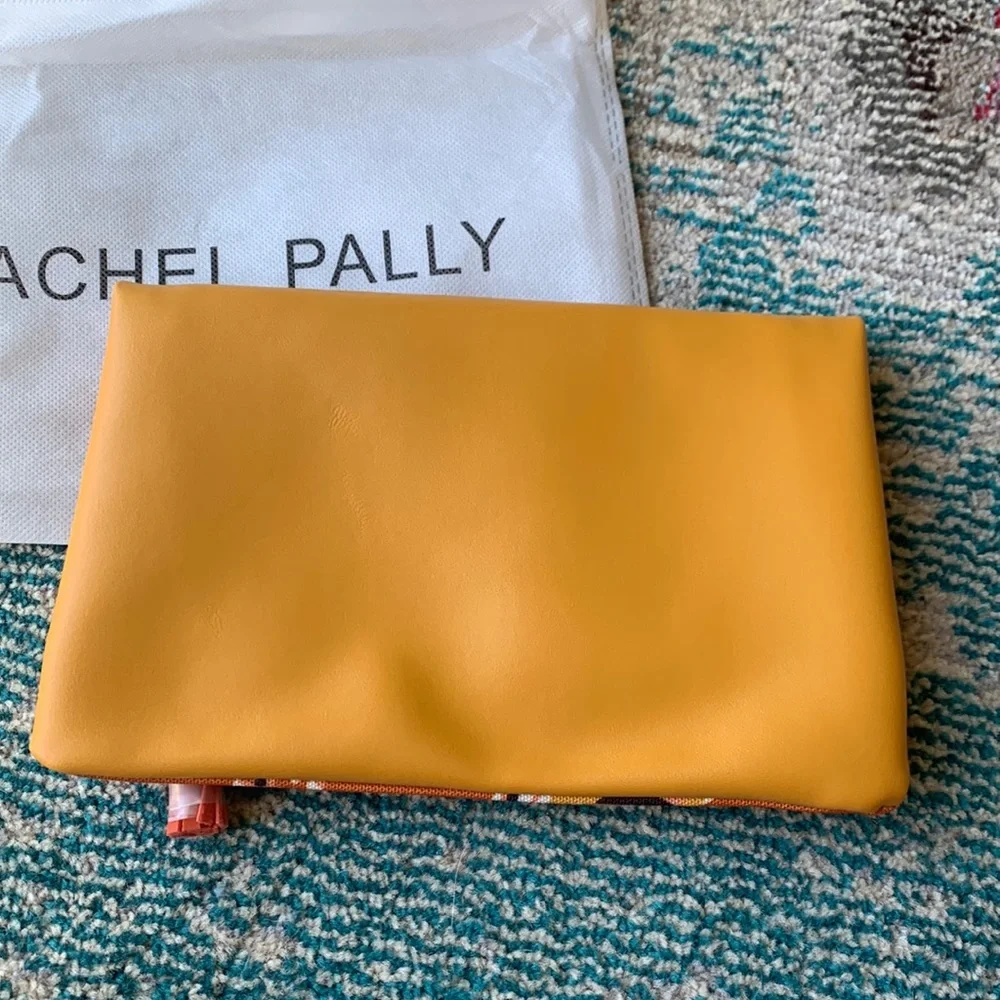 Gorgeous Mustard and Floral Clutch